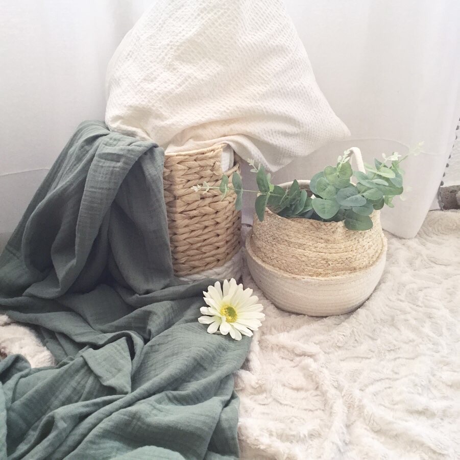 Tendencia: cestas de fibras&nbsp;naturales