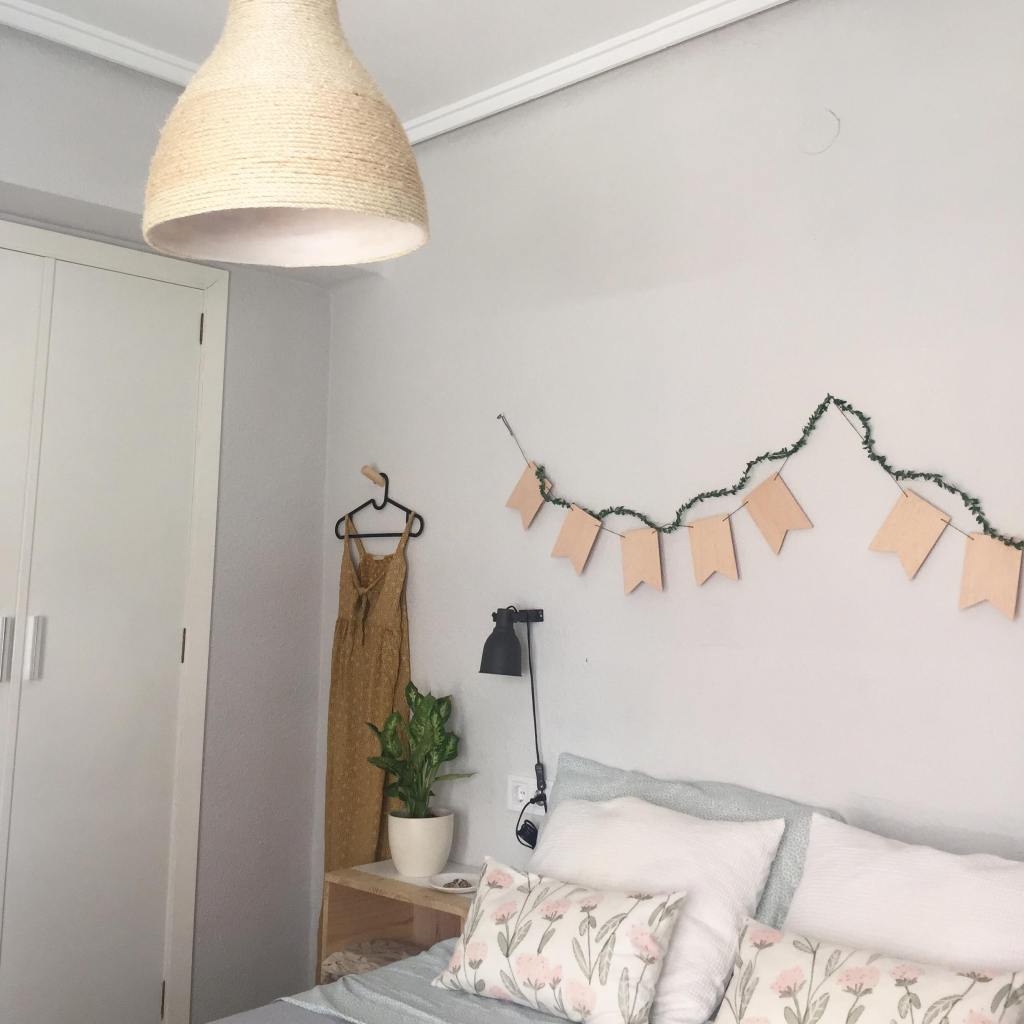 Ikea Hack: Lámpara de fibras&nbsp;naturales